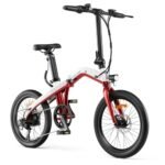 T10 Electric Bike for Adults, 250W 60 Miles Removable 36V Battery Ebike, 20" UL Certified Electric E Bike with 7-Speed, 2 Riding Modes Adult Electric Bicycles for Commute.