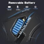 2000W Dual Motor Fat Tire Ebike - 35MPH Electric Bike for Men Women, 48V 23Ah Removable Battery, 80 Miles Adults Electric Bicycle with 21 Speed Gears Lockable Suspension for Off-Road Mountain Snow. - Image 3