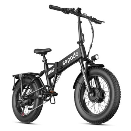 Folding Electric Bike for Adults, 2000W Peak Motor 20inch Fat tire Foldable Ebike, 48V 17.5Ah(840Wh) Battery, 35Mph top speed,70 Miles PAS Range,Folding Dirt Electric Bike for Adult Commuting,Off Road.