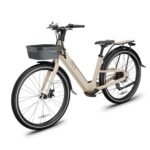 OKAI Stride Electric Bike, 25mph Power by 750W Motor, Removable Battery Up to 40 Miles, 7-Speed Drivetrain, 27.5" Tire, Electric Bike for Adults with 3 Pedal-Assist Levels, Bicycle for Women & Men.