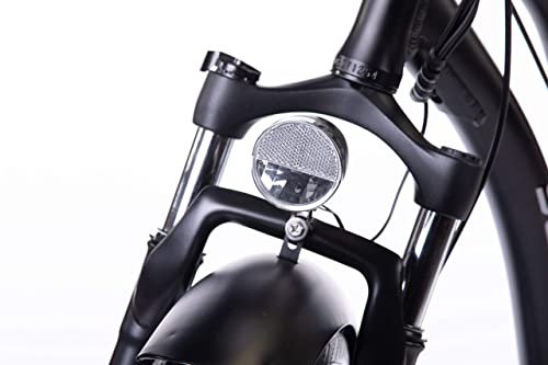 Version 1.0.0 Beach Cruiser E-Bike 1050W Pack Watts Motor 48V/768WH Lithium Battery 26”x4.0 Fat Tire Max Speed 28m/h Step-Thru M5 Larger Size Display 7 Gears for Adults. - Image 4