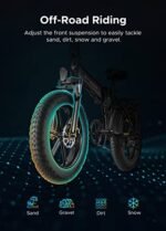 ENGWE EP-2 Pro Electric Bike 960W (Peak) Folding Ebike for Adults with 48V13A Battery Range 75Mile - 20" 4.0 Fat Tire Electric Bicycle, 7 Speed Gear E-Bike All Terrain. - Image 5