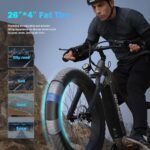Ranger Electric Bike for Adults,26"*4"Ebike with Peak 1400W Motor,3A Fast Charge,Up to 65 Miles,720Wh Removable Built-in Battery,7-Speed Hydraulic Brakes Electric Bicycle with Fork Suspension. - Image 4