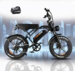 V20 3.0 Ebike 1000W Brushless Motor, 48V/15Ah Lithium Battery, 20" x4.0 Fat Tire, Snow, Road, Mountain Adventure Electric Bicycle.