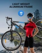 Electric Bike for Adults,36V Built-in Invisible Removable Battery,350W Brushless Motor(Peak 450W) Electric Mountain Bike,26" Tires&Front Fork Suspension,UL Certified 7-Speed. - Image 6