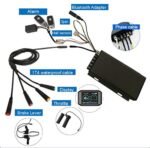 2024 Newest 19inch 5000W Rear Wheel Electric Bike Conversion Kit, 72V 100A Sine Wave Programmable Controller, TFT Display System, Brake Lever,5000W Brushless gearless Motor, 5000W Electric Bike Kit.. - Image 5