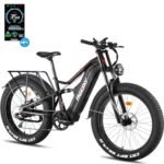 FREESKY Electric Bike for Adults 1800W, 48V 25Ah Samsung Cells Battery Adult Electric Bicycles, up to 35MPH &105 Miles Long Range Ebike, 26" Fat Tire Full Suspension Mountain Beach E Bike.