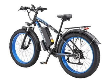 Electric Bike for Adults 1000W, Removable 48V/17.5AH Battery E-Bike, Max 31Mph,Fat Tire Electric Bicycle 26" 4.0 for Trail Riding/Excursion/Commute 21-Speed Shifting UL and GCC Certified.