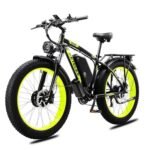 2000W Electric Bike for Adults, 26'' Fat Tire Beach Snow Electric Bicycle Dual Motor 23AH Removable Battery 33MPH Mountain Ebikes.