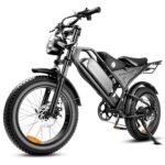 DK400 Electric Bike for Adults,Ebike with 1000W Motor, 48V/15Ah and Up to 28+MPH,Simano7 Speed (Upgrade Front Turn Signal+Rear Rack)….
