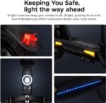 ENGWE Folding Electric Bike for Adults Teens, 14" Fat Tire City Commuter Ebike, Mini Electric Bicycle with 350W (Peak 600W) Motor 48V 10AH Removable Battery Max 20MPH 37Miles. - Image 6