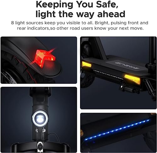 Version 1.0.0 ENGWE Folding Electric Bike for Adults Teens, 14" Fat Tire City Commuter Ebike, Mini Electric Bicycle with 350W (Peak 600W) Motor 48V 10AH Removable Battery Max 20MPH 37Miles. - Image 6