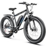 Vivi Electric Bike 26" x 4.0 Fat Tire Electric Bicycle, 1000W Motor Peak Electric Mountain Bike, 25MPH Ebikes for Adults with 48V 13AH Removable Lithium-Ion Battery, Up to 60 Miles,UL 2849 Certified.