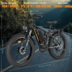 Dual Motor 2000W Electric Bike for Adults, 48V 22.4Ah 35MPH 60Miles Long Range E-Bike, 26"*4.0 Fat Tire Off Road Snow Mountain Ebike, Dual Hydraulic Disc Brake E-Bikes 7 Speed. - Image 4