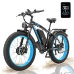 Electric Bike for Adults 2000W Dual Motor with LCD Display 26-Inch Wide Tire Electric Mountain Bike 48V 23AH Large Capacity Removable Battery.