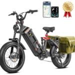 Juliet Ⅱ Ebike [2024 New] 1700W Peak(1500W)/52V/60Ah Electric Bike for Adults 20 * 4.0" Fat Tire E-Bike Long Range 100-200 Miles Full Suspension Step-Thru Electric Bicycle.
