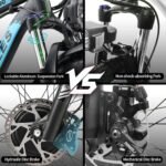 2000W Electric Bike for Adults, 26'' Fat Tire Beach Snow Electric Bicycle Dual Motor 23AH Removable Battery 33MPH Mountain Ebikes. - Image 6