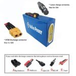 Electric Bike Battery 48V 52V 15AH 20AH Waterproof Lithium Ion Battery Electric Bike Battery fit for 1000W 750W 500W Bike Motor, with Charger, BMS Protection Plate (48V 20AH). - Image 3