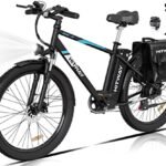 Electric Bike for Adults, 750W/48V/14Ah Ebike with Removable Battery, 20MPH/35-75Miles Electric Bicycle with 26"×3.0 Fat Tire, Mountain E Bike for Men Women, 7-Speed, IP54, UL2849 Certified.