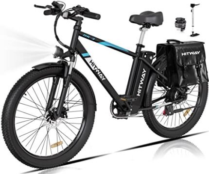 Electric Bike for Adults, 750W/48V/14Ah Ebike with Removable Battery, 20MPH/35-75Miles Electric Bicycle with 26"×3.0 Fat Tire, Mountain E Bike for Men Women, 7-Speed, IP54, UL2849 Certified.