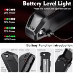 48V eBike Battery 20Ah Lithium-ion Battery for Electric Bike, Integrated with 30A BMS and USB-A Port, Charger Included. - Image 2