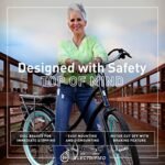 sixthreezero EVRYjourney Women's Electric Bike, Step-Through Touring Hybrid eBike, 250/500 Watt Motor, 26" Bicycle, Multiple Colors. - Image 6