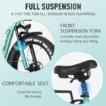 Electric Bike for Adults,1000W Peak Motor 28MPH with 26" x 4.0 Fat Tire Step-Thru Ebike,48V 15AH Removable Battery, Hydraulic Brake, Shock Absorber, Commuter Ebikes,7-Speed Gear, UL. - Image 4
