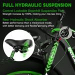 2000W Electric Bike with 20Ah/40Ah Removable Battery 26"×4“Fat Tire Ebike for Adults 35MPH 80/100Miles Electric Bicycles with Shi-Mano 21 Speed Lockable Front Suspension Hydraulic Disc Brake. - Image 6