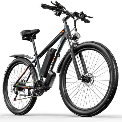 Version 1.0.0 Electric Bike for Adults, 29" Ebike with Peak 1000W Brushless Motor, 34MPH 17.5Ah 840Wh Electric Mountain Bike, 70 Miles Electric Bicycle for Commuter, Lockable Front Fork Suspension, 21-Speed Gears. - Image 1