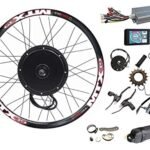 NBPOWER 135mm dropouts e-Bike kit 48V-72V 3000w e Bike Conversion Kit 100km/h Speed 3000W ebike Conversion kit (29inch Rear).