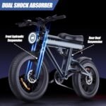 Electric Bike for Adults, 750W Motor (Peak 1000W), 48V 17.5Ah Removable Battery Ebike for Adults, 30Mph Max 55Mile Long Range Electric Bicycle for Commuting, Outdoors, Travel, Shopping. - Image 5