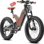 P5 Electric Bike Peak 1000W 20Ah Full Suspension Electric Mountain Bike 28Mph 24 * 4.0 Fat Tire Electric Bike Adult Electric Bicycles,Color Display.