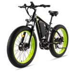 2000W Electric Bike for Adults, 26" Fat Tire Electric Mountain Bicycle, 48V 22.4Ah Removable Li-Ion Battery, Max 30.5Mph E-Bike Snow Beach,Electric Bicycle with 7 Speed Suspension Fork.
