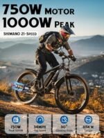 E·Bycco 29'' 1000W Motor Electric Bike for Adults 32MPH with 48V 17.5AH Battery Up to 65 Miles 21 Speed Mountain Ebike, Pedal Assist Throttle Class 3 Electric Bicycle for Commuter E Bike. - Image 2