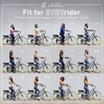 sixthreezero EVRYjourney Women's Electric Bike, Step-Through Touring Hybrid eBike, 250/500 Watt Motor, 26" Bicycle, Multiple Colors. - Image 5
