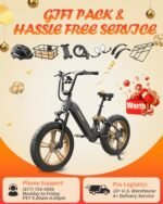 Corgi Electric Bike for Adults 960W, 48V 20Ah Battery Ebike, New Longitudinal Suspension Ebike, 20'' Fat Tire Full Suspension Mountain Ebike, 28MPH & 80Miles Range, LCD Display, 7 Speed. - Image 2