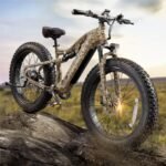 Electric Bike for Adults 960W, 48V 20AH Hidden Battery, Full Suspension Ebike, 80 Mile Range, 28MPH, 26" Fat Tire, 7 Speed, Aluminium Alloy Frame, with Anti-Theft Alarm, UL Certified.