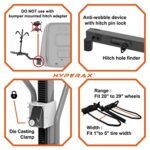 HYPERAX Special Combo -2023 Volt RV with 2 X E-Bike Adapter- Platform Bike Rack for RV, Camper, Motorhome - for 2" Hitch Fits Up to 2 X 80 lbs Bike with Up to 5" Fat Tires. - Image 3