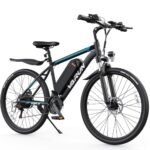 VARUN Electric Bike for Adults - 500W Electric Bike with 48V Removable Battery - 26" Electric Bicycle Up to 45 Miles 20 MPH with 21 Speed Gears & Dual Front Fork Suspensions.