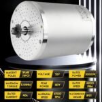 72V 3000W Brushless Motor Kit Max 6700RPM Temperature Sensing Electric DC 72V Motor with 80A Sine Wave Controller for Go Kart Electric Scooter Conversion Kit. - Image 2