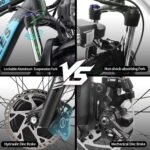 Folding Electric Bicycle for Adults, 20'' Fat Tire Ebike with 23AH Removable Battery, 2000W 32MPH Commuting Bike. - Image 4