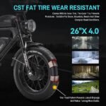 Ebikes for Adults Fat Tire Ebike 2400w/1200w Dual Motor/Single Motor Equipped with 48v/40ah Or 48v/30ah Dual Lithium Battery Electric Bike. - Image 5
