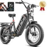eAhora Juliet III/Juliet II/Juliet 2000W/1500W/1000W Electric Bike for Adults, 52V/48V 60Ah 100+Miles Long Range Ebike 20" Fat Tire Full Suspension Electric Bycicle with UL2849 Certified.