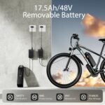 Electric Bike for Adults, 29" Ebike with Peak 1000W Brushless Motor, 34MPH 17.5Ah 840Wh Electric Mountain Bike, 70 Miles Electric Bicycle for Commuter, Lockable Front Fork Suspension, 21-Speed Gears. - Image 3