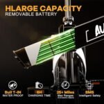 Electric Bike for Adults with Peak 1000W Brushless Motor,70Miles 28MPH Commuting Electric Foldable Bike with 48V15A Removable Battery,7-Speed Electric Bicycles,20" Tires and Front Suspension Bicycles. - Image 3