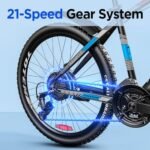 Totem Electric Bike for Adults - 1000W Peak Motor, 27.5" Electric Mountain Bike with 48V 499Wh Removable Lithium Battery, 21-Speed, Mechanical Locking Suspension Fork. - Image 5