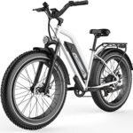 Himiway Cruiser Electric Bike, 750W 50 Miles 48V 15Ah Battery 26"x4" Fat Tire,25MPH Top Speed, 7 Speed, 350LBS Payload,UL Certified.