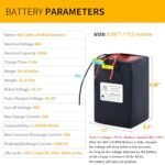 36V 48V 52V 60V 72V Ebike Battery 10AH 20AH 30AH 40AH 50AH 60AH LiFePO4/Lithium Ion Battery Pack with 2A 3A 5A Charger and 20A 40A 50A 80A BMS for 250W 550W 750W 1000W-5500W Motor. - Image 5