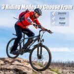 VARUN Electric Bike for Adults - 500W Electric Bike with 48V Removable Battery - 26" Electric Bicycle Up to 45 Miles 20 MPH with 21 Speed Gears & Dual Front Fork Suspensions. - Image 6