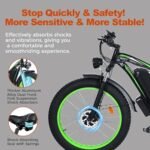 Electric Bike for Adults，Dual Motor Ebike，2000w Ebike，Fat Tire Electric Bike，90 Miles Electric Bicycle with 48V/23Ah Battery，Men's Electric Bike and Passed UL&GCC Certification. - Image 6